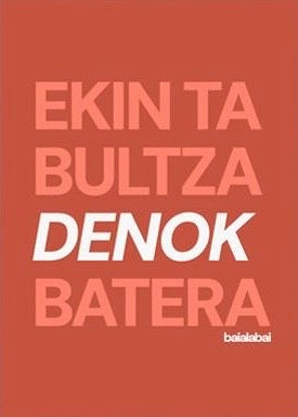 EKIN TA BULTZA DENOK BATERA lamina