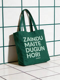 ZAINDU Tote Bag “Berdea”