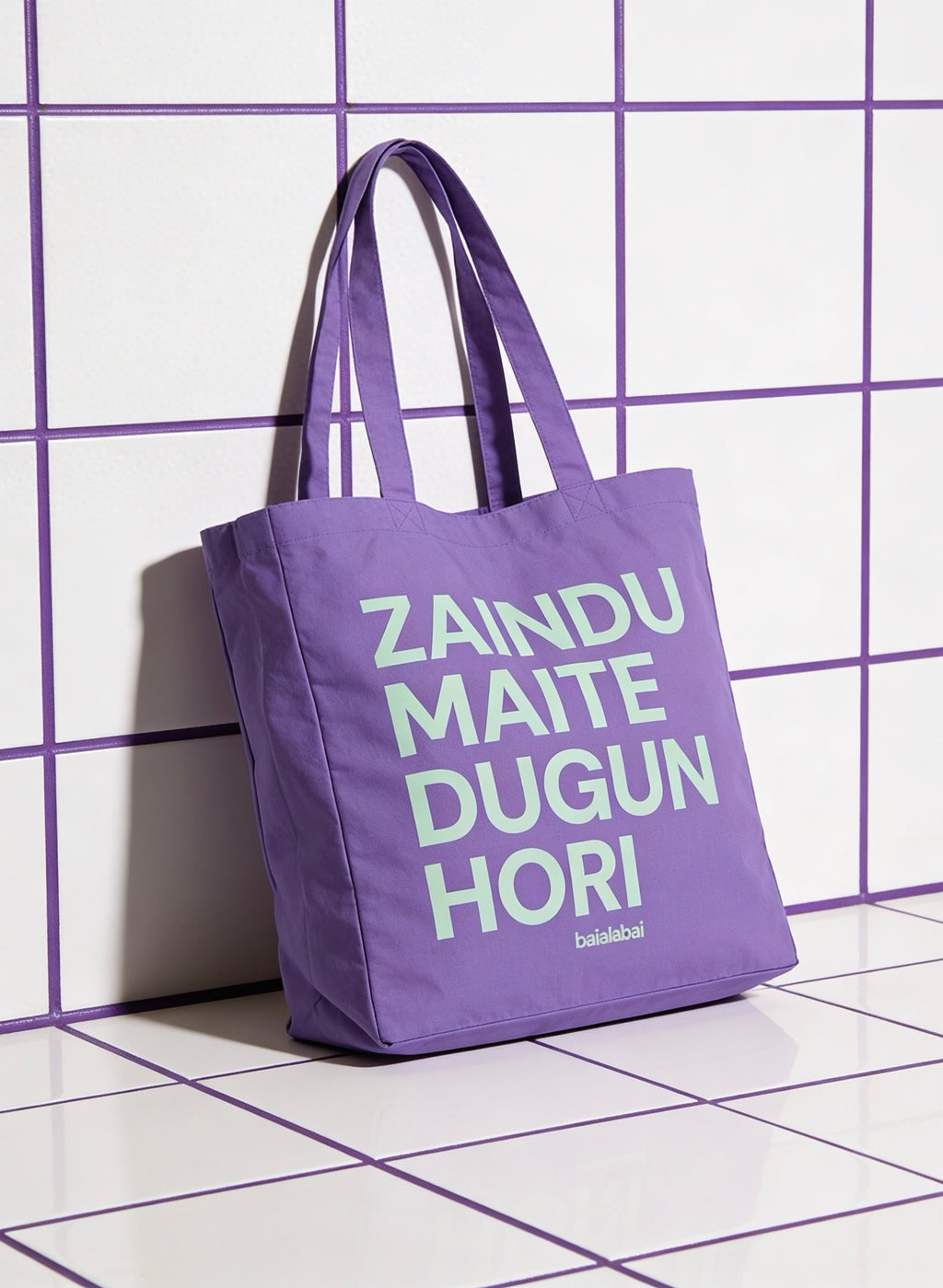 ZAINDU Tote Bag “Morea”