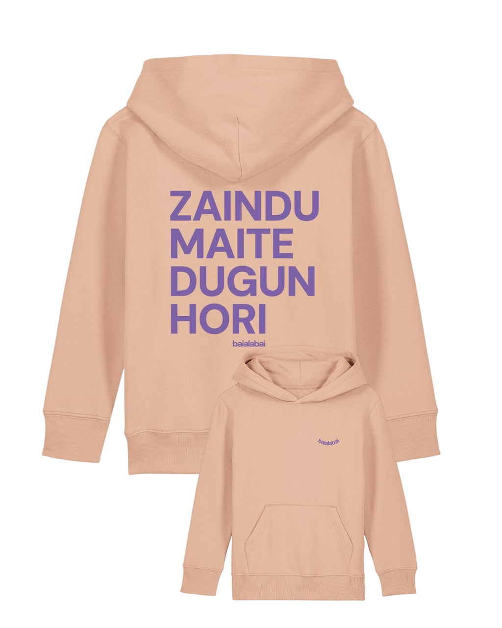 ZAINDU izokina kaputxadun jertsea