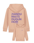 ZAINDU izokina kaputxadun jertsea