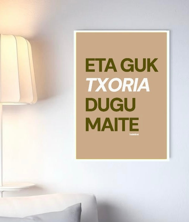 ETA GUK TXORIA DUGU MAITE lamina